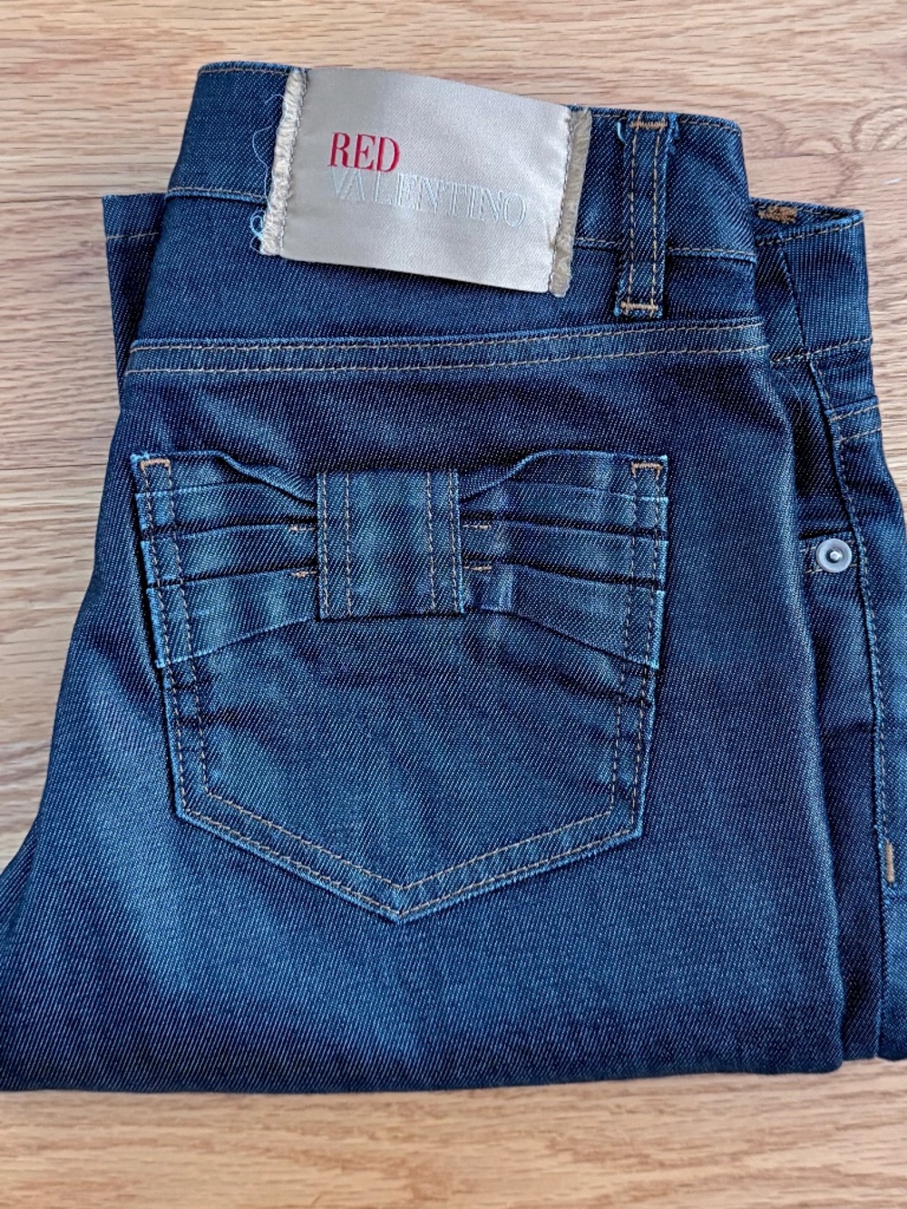Red Valentino Vintage Straight Leg Jeans (28)